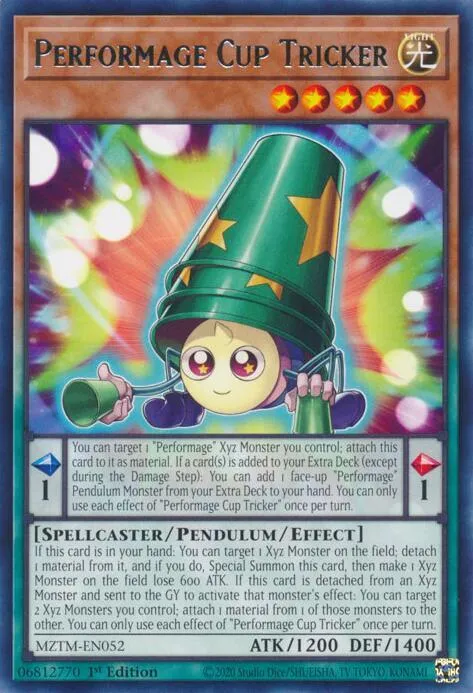 Performage Cup Tricker — Maze of the Master — Yu-Gi-Oh!