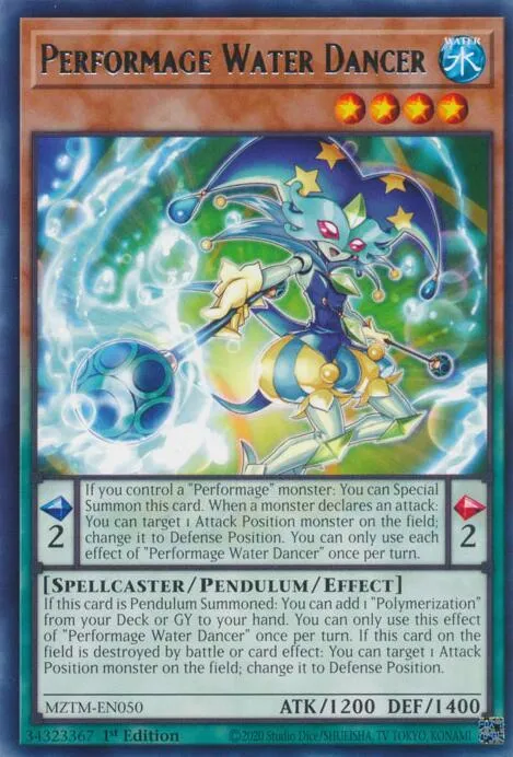 Danseuse d'Eau Mageartiste — Maze of the Master — Yu-Gi-Oh!