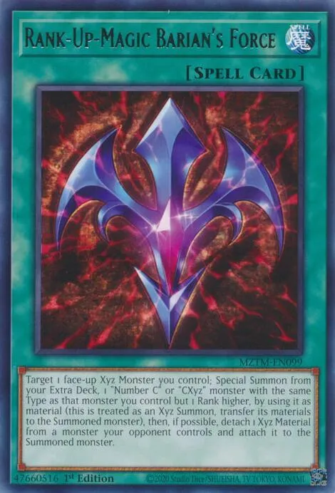 Rank-Up-Magic Barian's Force — Maze of the Master — Yu-Gi-Oh!