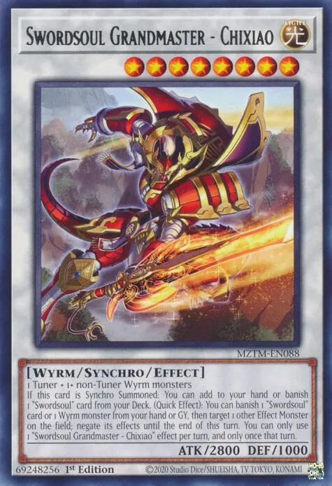 Grand Maître de l'Âmépée - Chixiao — Maze of the Master — Yu-Gi-Oh!