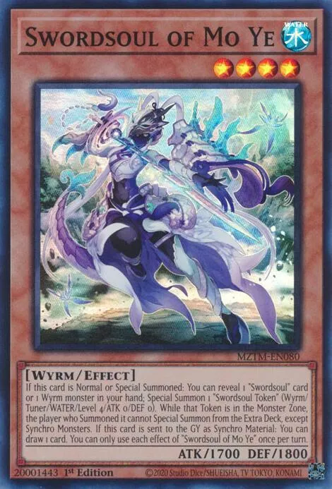 Swordsoul of Mo Ye — Maze of the Master — Yu-Gi-Oh!