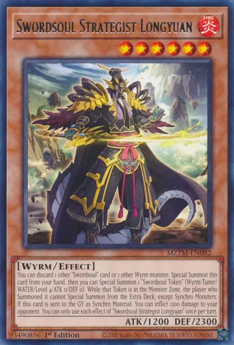 Swordsoul Strategist Longyuan — Maze of the Master — Yu-Gi-Oh!