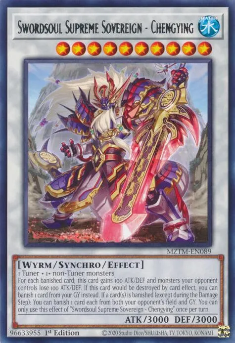 Swordsoul Supreme Sovereign - Chengying — Maze of the Master — Yu-Gi-Oh!
