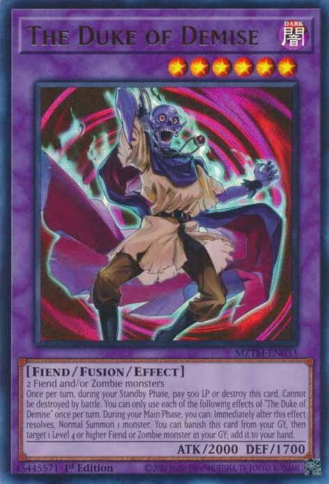 The Duke of Demise — Maze of the Master — Yu-Gi-Oh!