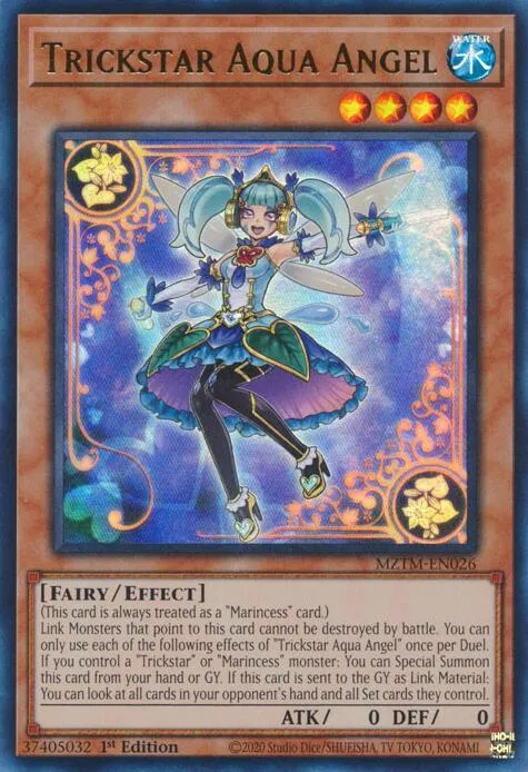 Trickstar Aqua Angel — Maze of the Master — Yu-Gi-Oh!