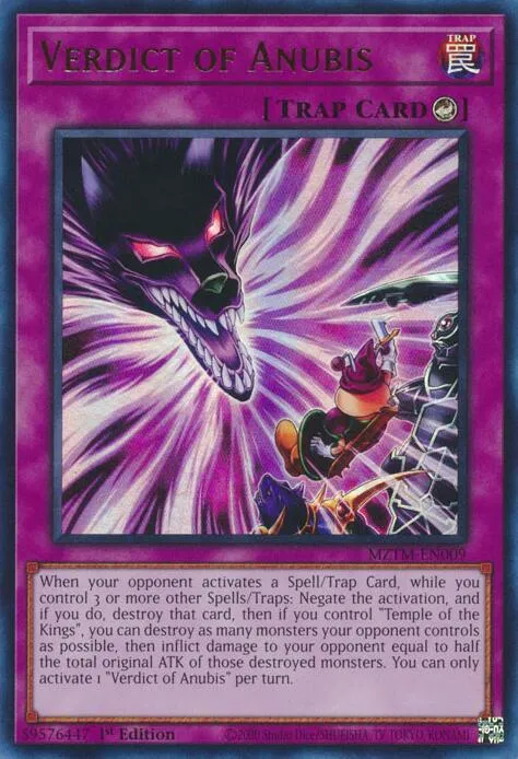 Verdict of Anubis — Maze of the Master — Yu-Gi-Oh!