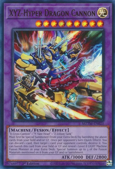 XYZ-Hyper Dragon Cannon — Maze of the Master — Yu-Gi-Oh!