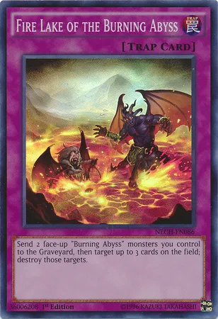 Fire Lake of the Burning Abyss — The New Challengers — Yu-Gi-Oh!