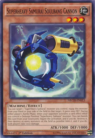 Canon Détonâme Samouraï Supralourd — The New Challengers — Yu-Gi-Oh!