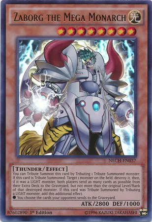 Zaborg the Mega Monarch — The New Challengers — Yu-Gi-Oh!