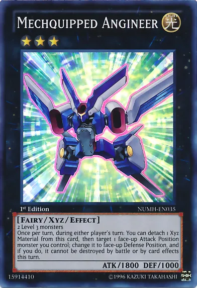 Mechquipped Angineer — Number Hunters — Yu-Gi-Oh!