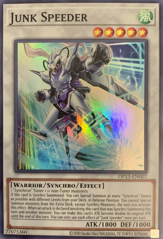 Junk Speeder — OTS Tournament Pack 13 — Yu-Gi-Oh!
