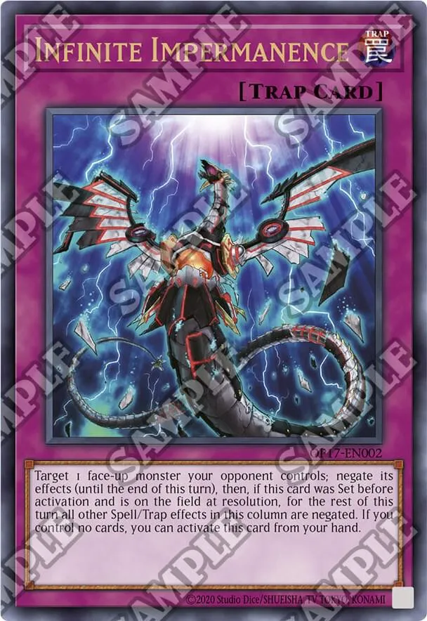 Infinite Impermanence — OTS Tournament Pack 17 — Yu-Gi-Oh!