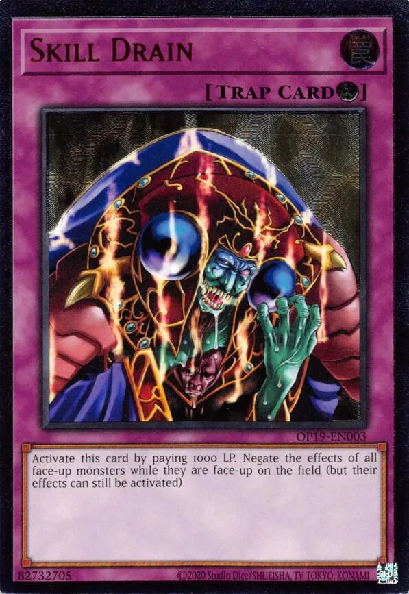 Skill Drain — OTS Tournament Pack 19 — Yu-Gi-Oh!