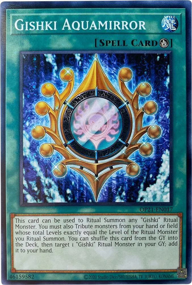 Gishki Aquamirror — OTS Tournament Pack 21 — Yu-Gi-Oh!