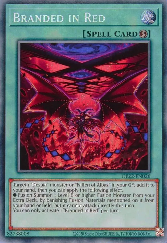 Branded in Red — OTS Tournament Pack 22 — Yu-Gi-Oh!