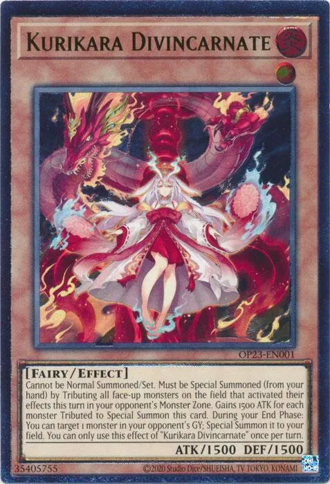Kurikara Divincarnate — OTS Tournament Pack 23 — Yu-Gi-Oh!