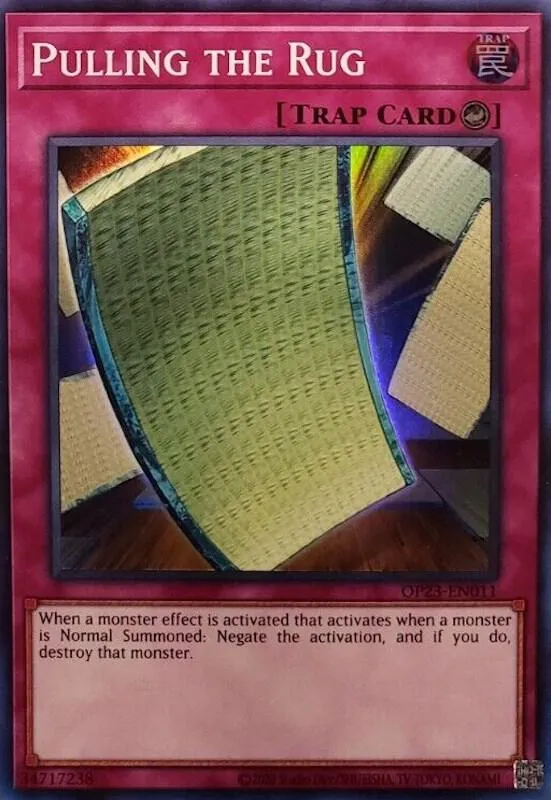 Pulling the Rug — OTS Tournament Pack 23 — Yu-Gi-Oh!