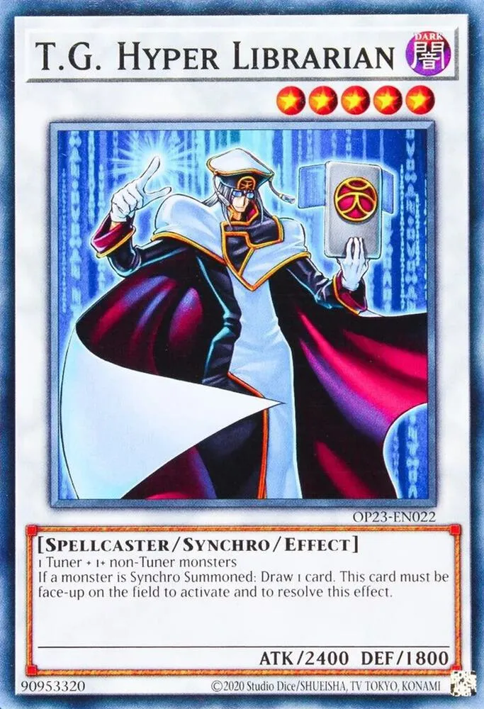 T.G. Hyper Librarian — OTS Tournament Pack 23 — Yu-Gi-Oh!