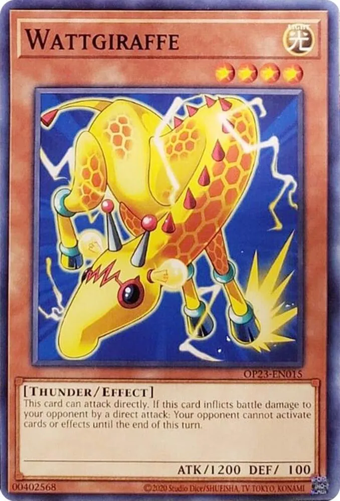Wattgiraffe — OTS Tournament Pack 23 — Yu-Gi-Oh!