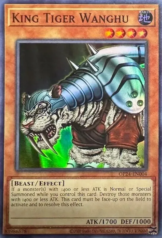 King Tiger Wanghu — OTS Tournament Pack 24 — Yu-Gi-Oh!