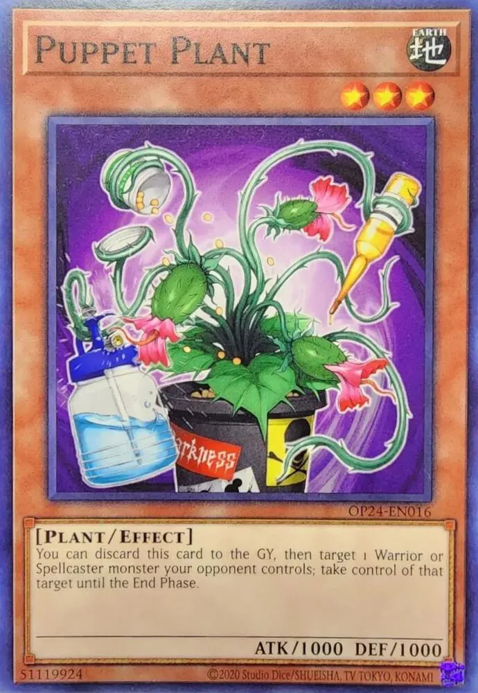 Puppet Plant — OTS Tournament Pack 24 — Yu-Gi-Oh!