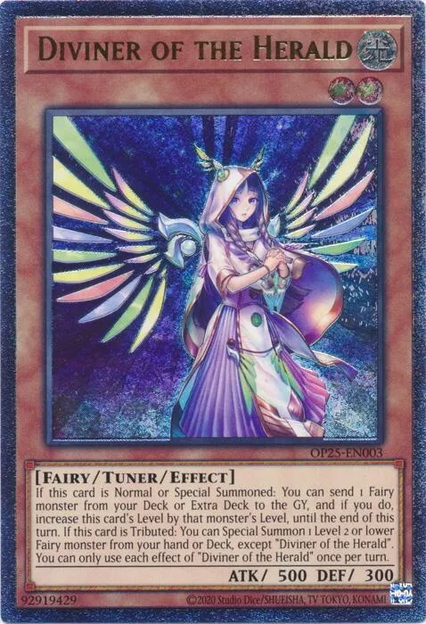 Diviner of the Herald — OTS Tournament Pack 25 — Yu-Gi-Oh!