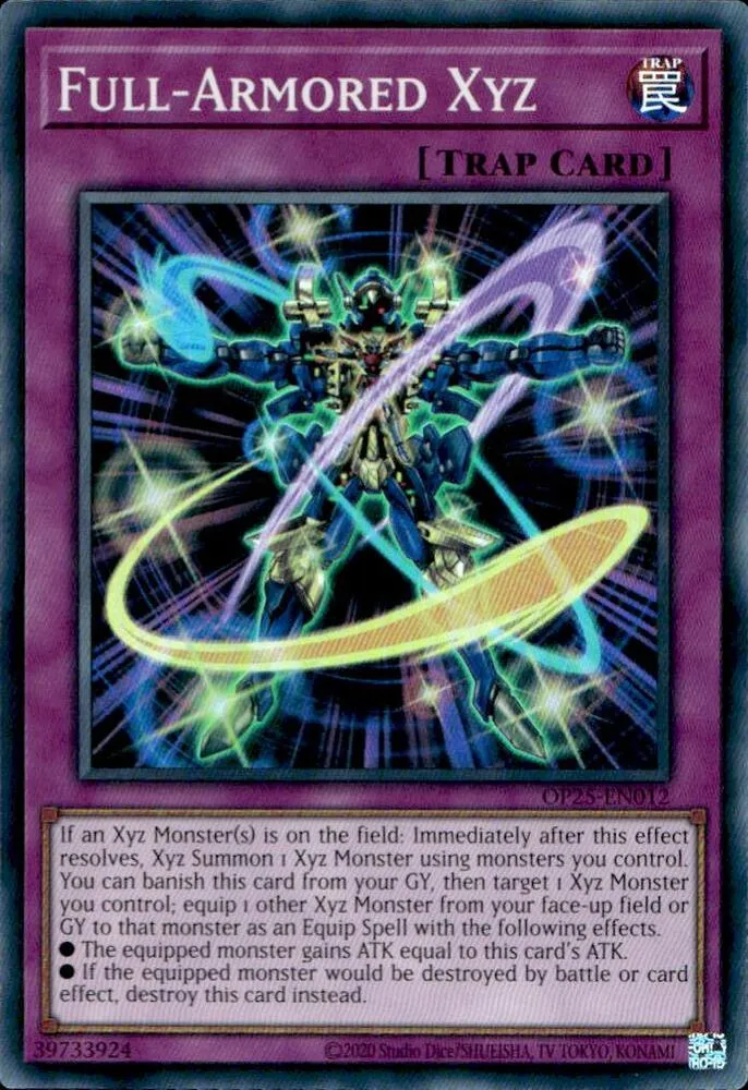 Full-Armored Xyz — OTS Tournament Pack 25 — Yu-Gi-Oh!