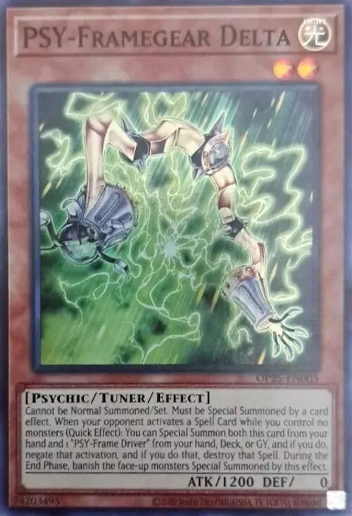 PSY-Framegear Delta — OTS Tournament Pack 25 — Yu-Gi-Oh!