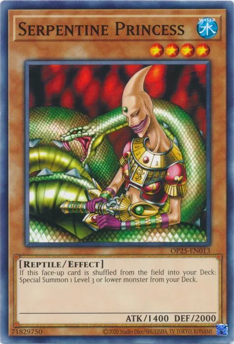 Serpentine Princess — OTS Tournament Pack 25 — Yu-Gi-Oh!