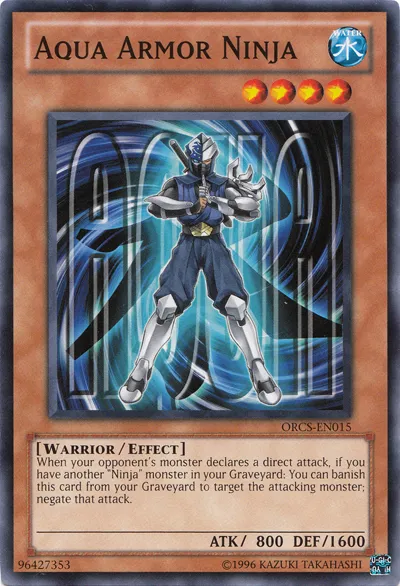 Aqua Armor Ninja — Order of Chaos - Unlimited — Yu-Gi-Oh!