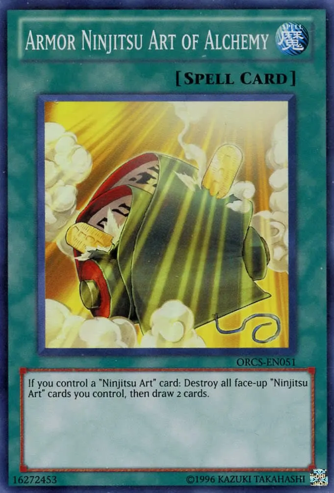 Armor Ninjitsu Art of Alchemy — Order of Chaos - Unlimited — Yu-Gi-Oh!