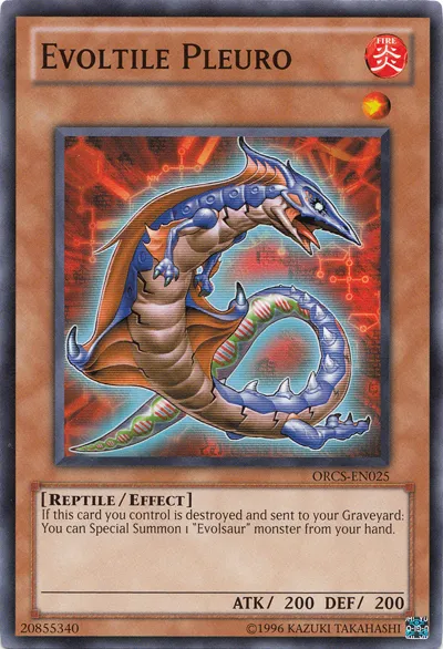 Evoltile Pleuro — Order of Chaos - Unlimited — Yu-Gi-Oh!