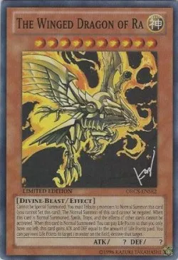 The Winged Dragon of Ra — Order of Chaos — Yu-Gi-Oh!
