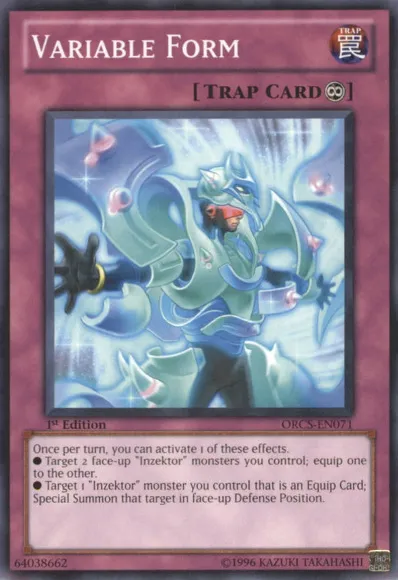 Variable Form — Order of Chaos — Yu-Gi-Oh!