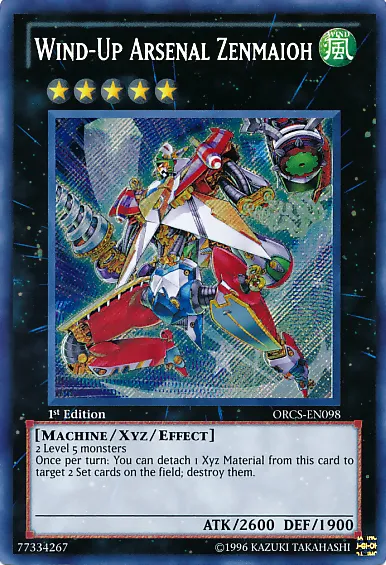 Wind-Up Arsenal Zenmaioh — Order of Chaos — Yu-Gi-Oh!
