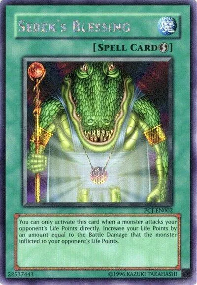 Sebek's Blessing — Power of Chaos: Joey the Passion — Yu-Gi-Oh!
