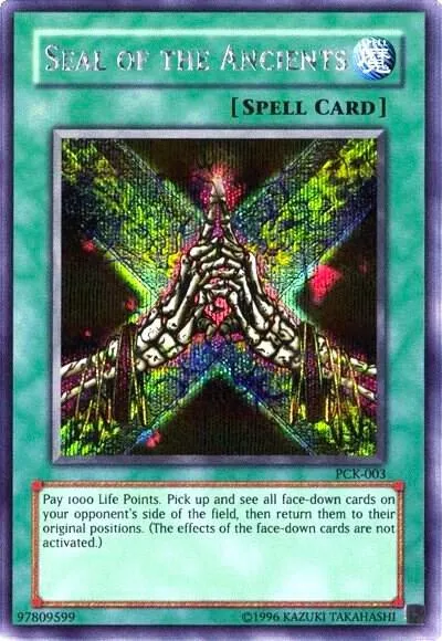 Seal of the Ancients from Power of Chaos: Kaiba the Revenge - Yu-Gi-Oh!