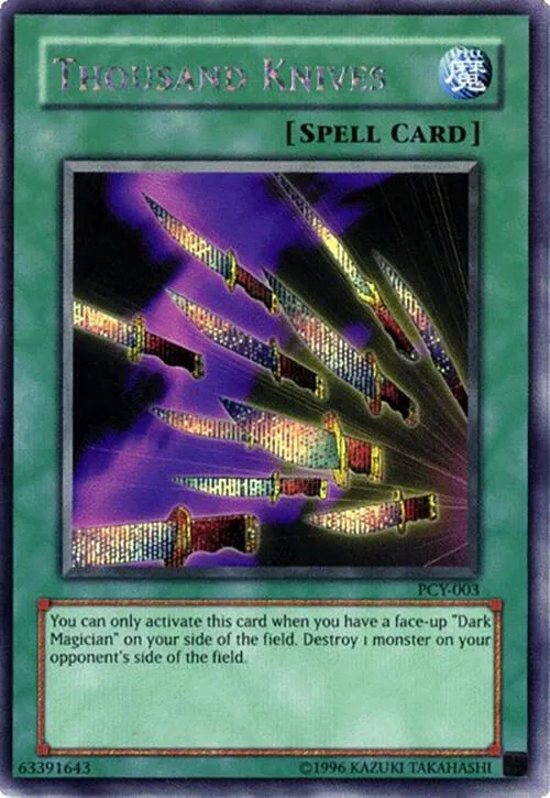 Mille Couteaux from Power of Chaos: Yugi the Destiny - Yu-Gi-Oh!