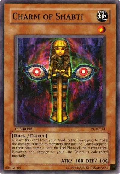 Charm of Shabti — Pharaonic Guardian — Yu-Gi-Oh!