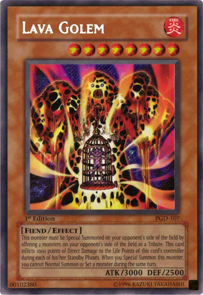 Lava Golem — Pharaonic Guardian — Yu-Gi-Oh!