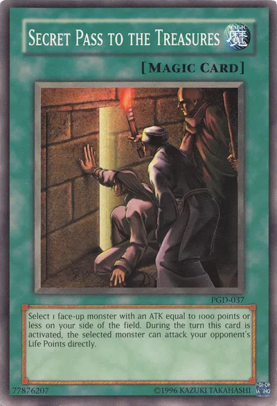 Secret Pass to the Treasures — Pharaonic Guardian - Unlimited — Yu-Gi-Oh!
