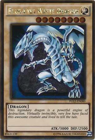 Blue-Eyes White Dragon — Premium Gold 2 - Unlimited — Yu-Gi-Oh!