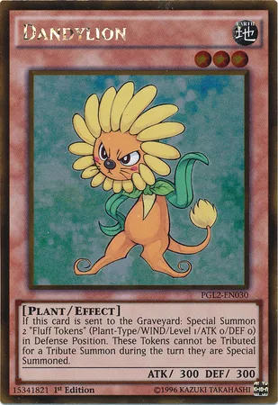 Dandylion — Premium Gold 2 — Yu-Gi-Oh!