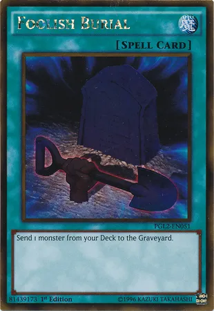 Foolish Burial — Premium Gold 2 — Yu-Gi-Oh!