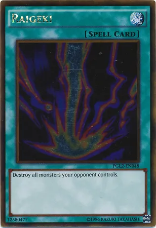 Raigeki — Premium Gold 2 - Unlimited — Yu-Gi-Oh!