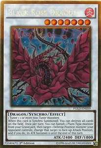 Black Rose Dragon — Premium Gold: Infinite Gold — Yu-Gi-Oh!