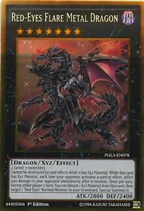 Dragon de Métal Flamboyant aux Yeux Rouges from Premium Gold: Infinite Gold - Yu-Gi-Oh!