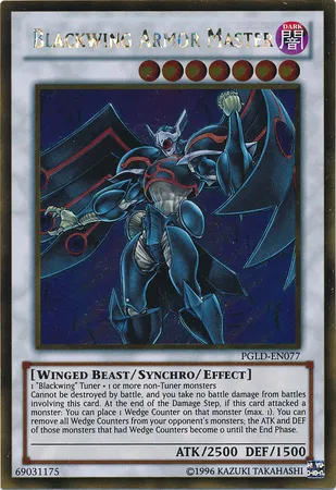 Blackwing Armor Master — Premium Gold - Unlimited — Yu-Gi-Oh!