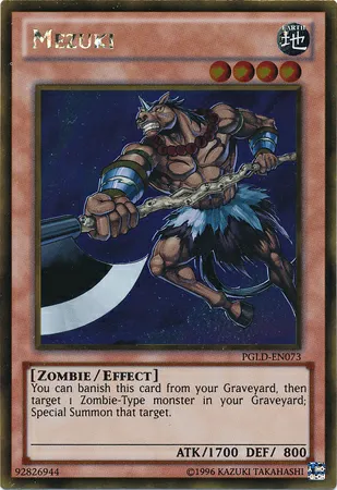 Mezuki — Premium Gold - Unlimited — Yu-Gi-Oh!